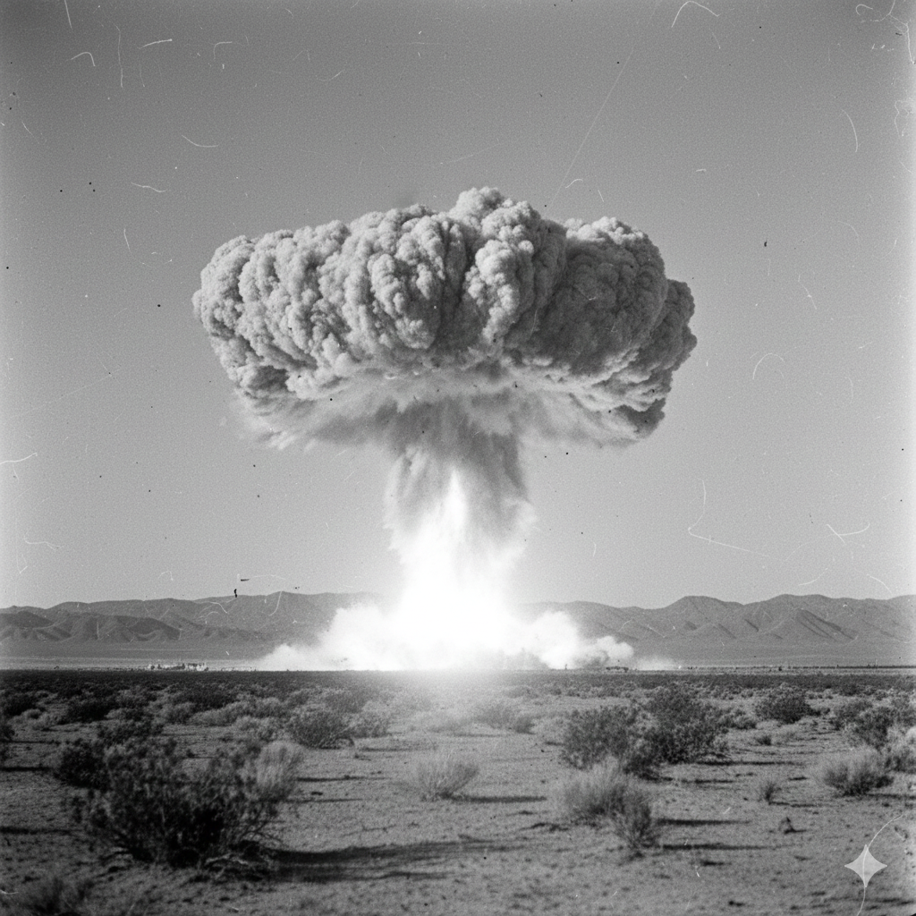 Trinity Test - First Nuclear Explosion July 16 1945