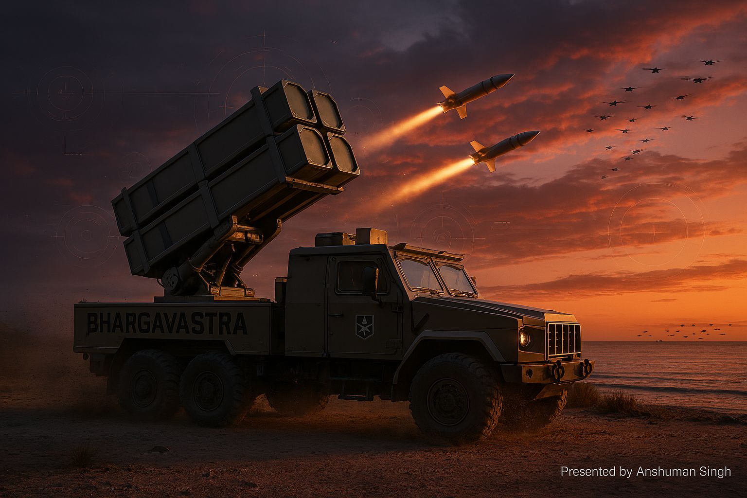 Drone swarm threat visualization